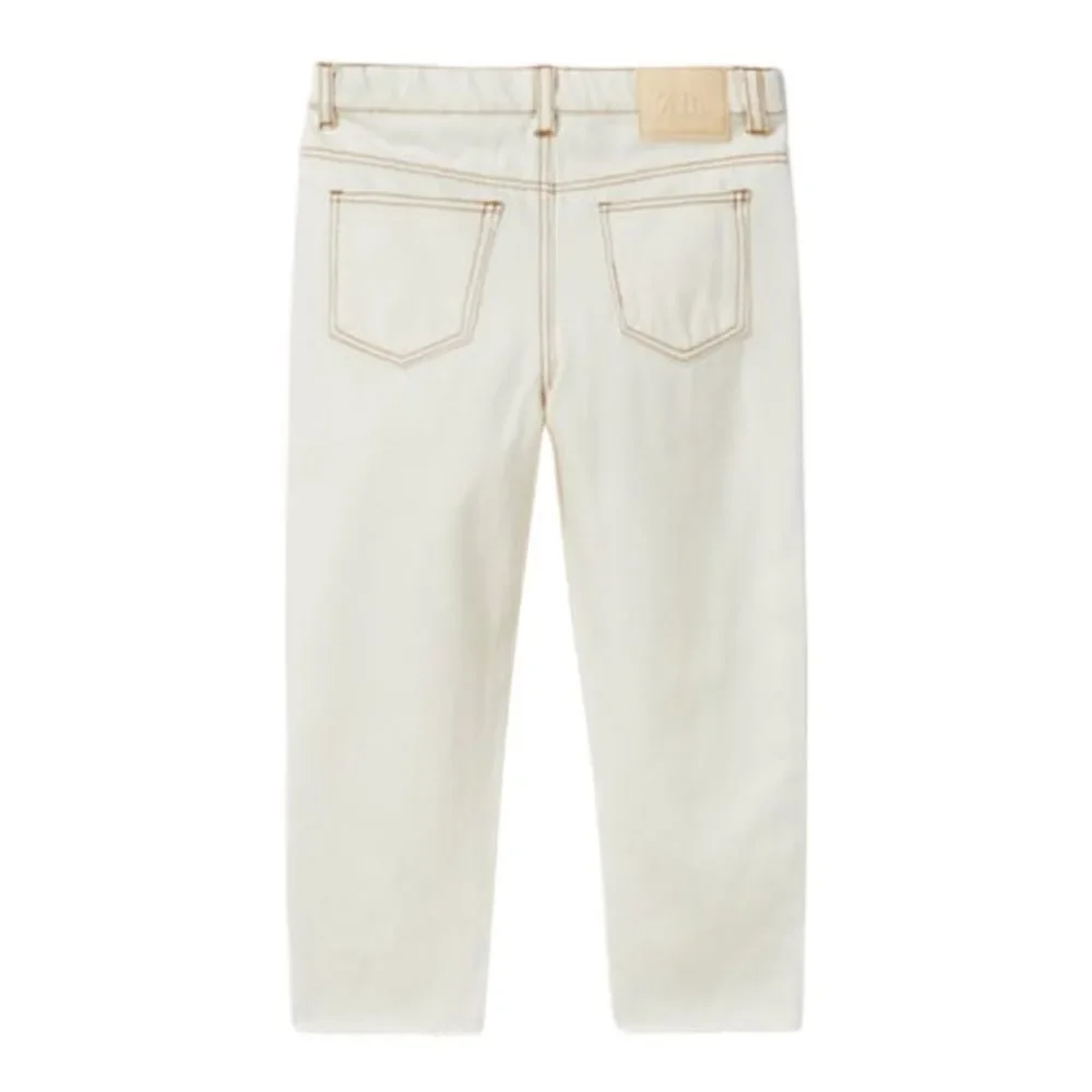 ZARA Kids | Ecru | STRAIGHT LEG JEANS